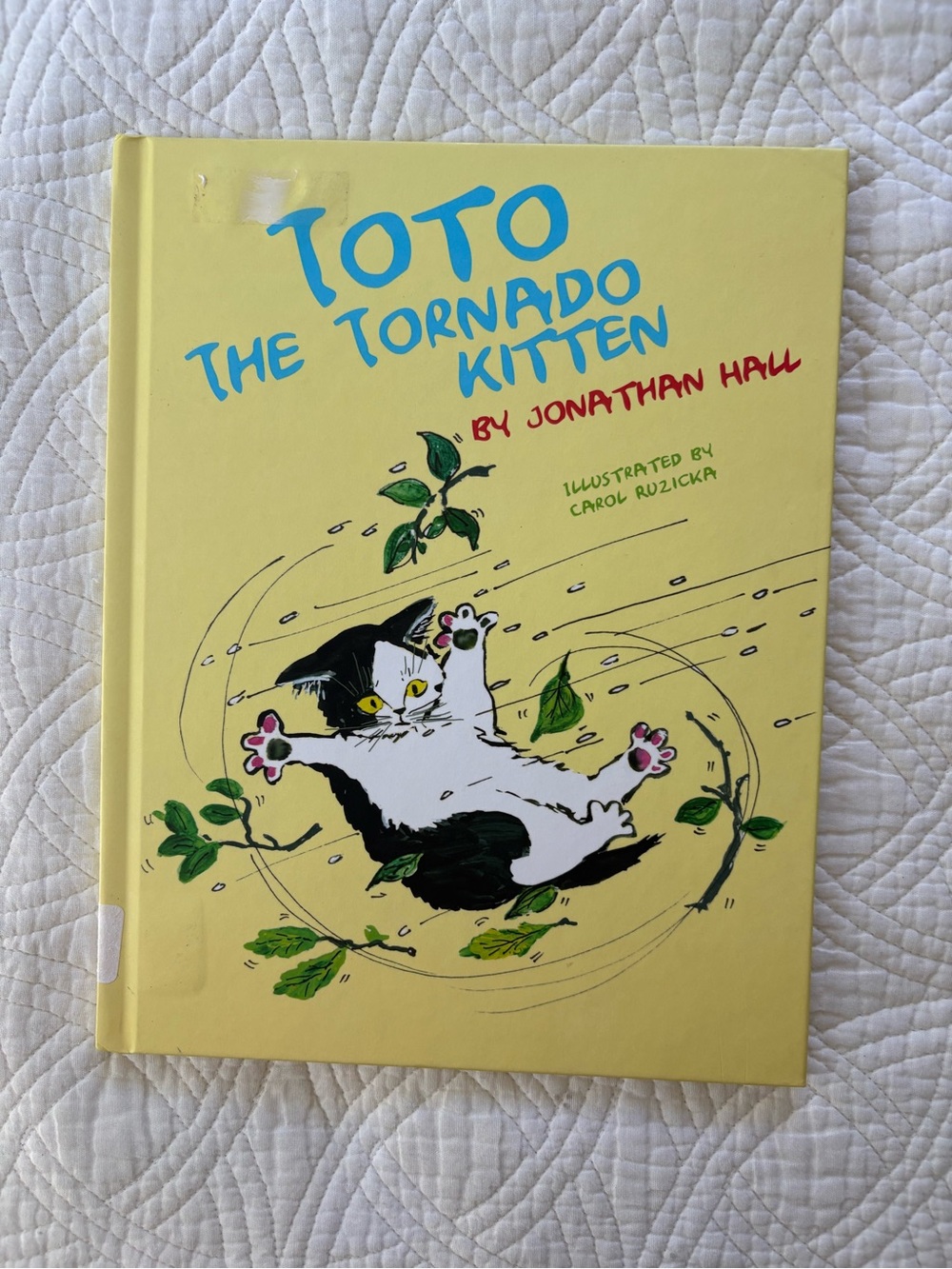 Toto the tornado Kitten Book Jonathan Hall